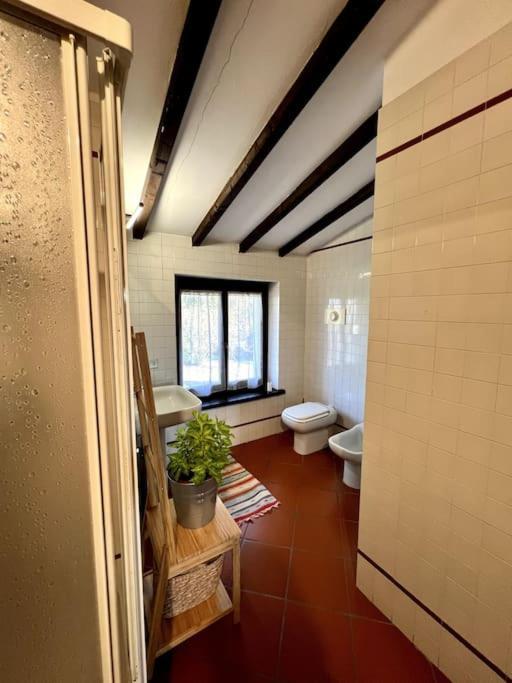 Apartment In Villa La Carruba Rivergaro Bagian luar foto